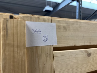 Vuren dubbel deurkozijn, incl. meerpuntsluiting Hillhout